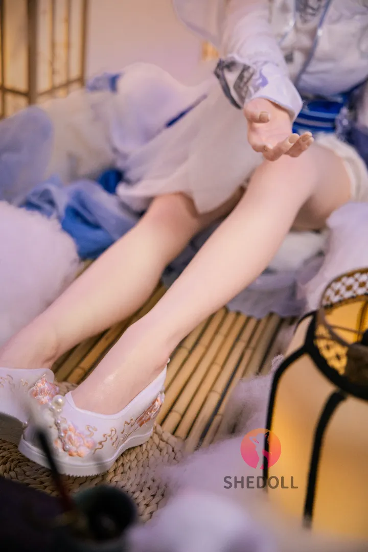 Poupée sexuelle en silicone SHEDOLL Rose 168 cm bonnet D 2.5D